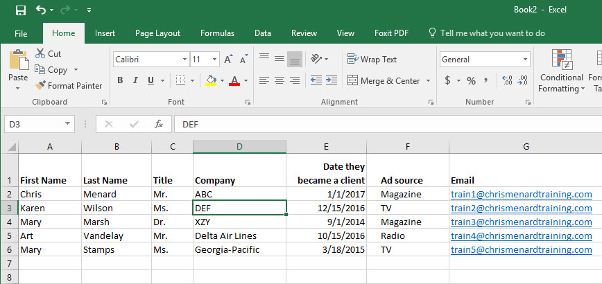 mail merge from excel to outlook